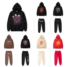 Designer Hoodie Sp5der Young Thug 5555 Trapstar Homens Mulheres Hoodie de Alta Qualidade Espuma Impressão Spider Web Gráfico Rosa Moletons Y2K Pulôveres S-2XL