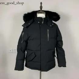 Heren winterdons Canada jassen Outdoor vrijetijdsjassen Winddichte overjas Waterdicht Sneeuwbestendig Puffer Dikke colla Echt wolvenbont Mooses 118