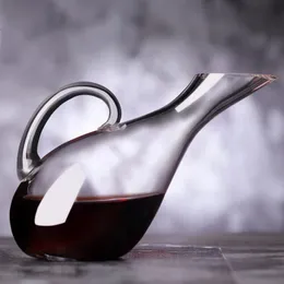 Графин «Лебедь», высококачественный хрустальный стакан, 2000 мл, диспенсер, стакан, бренди, шампанское, водка, виски, вино, подарок, украшение для бара 240119