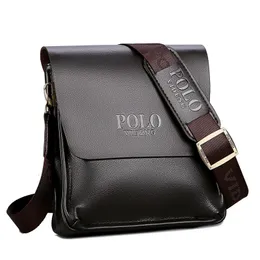 Bolsa de ombro única de negócios de lazer Polo vertical tendência masculina inclinada 240124