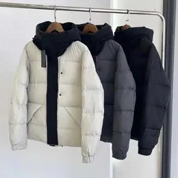 Parka da uomo in piumino Abiti firmati MadeiraJacket di alta qualità Piumino da uomo Cappotti da donna Piumini d'anatra Distintivo in gomma nera Capispalla invernale Parka Oversize Lady J