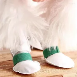 Нога бахилы для домашних животных одежды для собак одноразовая снаружи, чтобы предотвратить попадание грязи