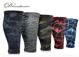 1 Paar bedruckte Camouflage-Wadenärmel, Fitness-Schienbeinschutz, Kompression, Basketball, Fußball, Socken, Laufen, Beinstütze, Beschützer3748484