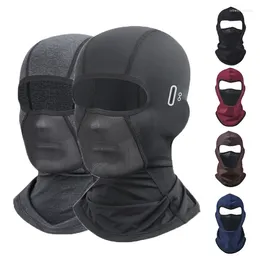 Cappellini da ciclismo Passamontagna termico invernale Maschera integrale Caldo Sport all'aria aperta Moto Sci Pesca Caccia Sciarpa in pile Bandana