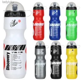 Botellas de agua Jaulas 750 ml Botella de agua portátil para bicicleta de montaña Deporte al aire libre Camping Bebida Jarra BPA Equipo de ciclismo libre Accesorios para tazas deportivas L240124