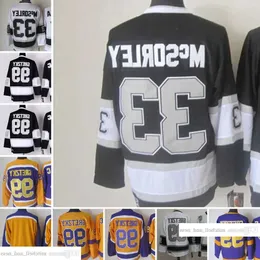 1967-1999 Movie Retro CCM Hockey Jersey Embroidery 99 Wayne Gretzky Jerseys 33 Marty Mcsorley Vintage Jerseys 91