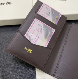 Fashion Designer Passport Case Korean Fashion Leather Passport Jacket Factory Direct Sales