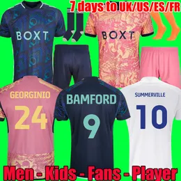 3XL 4XL 22 23 24 BAMFORD PIROE Leeds Unitedes soccer jerseys 2023 2024 third AMPADU Adams Aaronson GRAY HARRISON SUMMERVILLE Men Kids Home Away orange football shirt