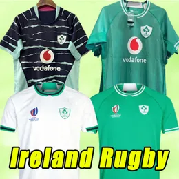 23 24 Nuove maglie di rugby in Irlanda camicie Johnny Sexton Carbery Conan Conway Cronin Earls Healy Henderson Henshaw Herring Sport 2023 2024 Tshirt Away Away Home