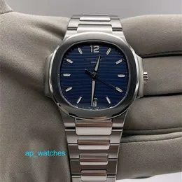 豪華な腕時計Pateksphilipesレディースウォッチブルーダイヤル7118/1A-001自動機械時計楽しさJ7A5