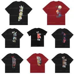 디자이너 T 셔츠 안티 소셜 티셔츠 청소년 남성 TSHIRT 짧은 슬리브 티셔츠 탑 하이 스트리트 트렌드 브랜드 힙합 스트리트웨어 셔츠 대형 여름