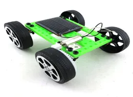DIY Solar Toys Araba Kids Eğitim Oyuncak Güneş Enerjisi Enerji Yarışı Araba C61558213103