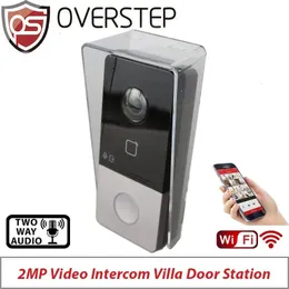Orijinal Çok Dili DSKV6113WPE1C IP Doorbellwifi Kapı Zili Kapı Telefon Video İntercom Su Geçirmez IC Kart Kilidi 240123