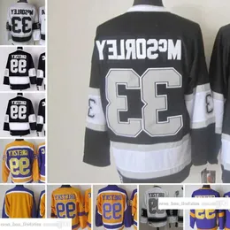 1967-1999 Película Retro CCM Hockey Jersey bordado 99 Wayne Gretzky Jerseys 33 Marty Mcsorley Vintage Jers 17