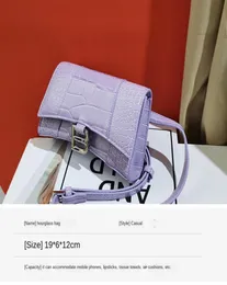 2020 Yeni Kum Saati Timsah Desen Omuz Crossbody Women039s El Çantası PU Çanta Allmatch Sıradan Moda8966615