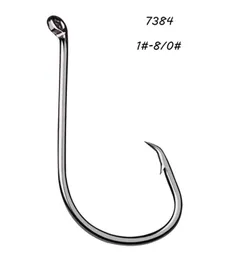 200 pçslot 9 modelos 180 7384 manivela gancho de aço alto carbono farpado carpa asiática ganchos pesca anzóis pesca equipamento kl5013531520