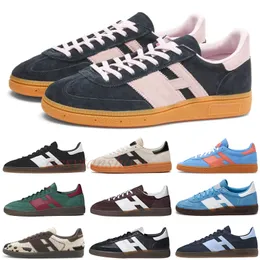 Originals Handball Spzl Designer Casual Shoes Men Women Casual Shoe Brown Gum Clear Pink White Black Gum Collegiate Green Burgundy Sports Sneakers