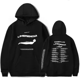 DannyLux LIMERENCIA Tour 2023 Felpa con cappuccio da donna/uomo oversize Streetwear Hip Hop Pullover Giacca con cappuccio Tuta casual