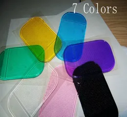 100pcs Lot Black sticky Anti Slip Mat Non Slip Car Dashboard Magic Sticky Pads Mat For Phone Sticky2022306