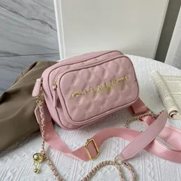 حقيبة الكاميرا chanei أكياس مقصورة مزدوجة مقصورة pu المواد الكلاسيكية الشبكة اليدوية DesignerBag الكتف boughtbag22 5x16x10 5cm2258