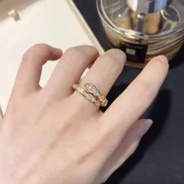 wrapp nó design 10 estilo cobra anellos tamanho 8 9 anel anillos banhados a ouro 18K com caixa torção anel anéis de luxo com pedra torção anéis estéticos conjunto anillo presentes
