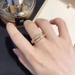 serpentii Bague Gold Anillos, размер 6, серебряное женское кольцо Bague из розового золота Anillos, посеребренное кольцо, размер кольца 6, 7, 8, 9, кольцо, кольцо с покрытием из 18-каратного золота, размер кольца с коробкой, подарки