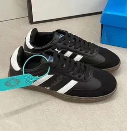 Designer di lusso wb vegan og sneaker casual sambaas scarpe a bassa piattaforma da uomo coppia da donna palestra esterna che corre zapatos baskeball scarpa ad05