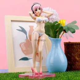 عمل لعبة Action 1PCS Sexy Anime Figure NITRO Super Sonic Super Sonico Libra PVC Swimsuit Sonny Figure Toys Toysories Toanboard Car Dashboard Toy