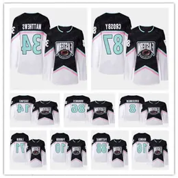 2024 All Star Game Hockey Jersey Alex Ovechkin Nick Suzuki Jack Hughes Igor Shesterkin Dylan Larkin Sidney Crosby Artemi Panarin Andrei V 82