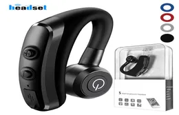 K5 Hands Wireless Bluetooth Earphones Noise Control Business Wireless Bluetooth Headset hörlurar med MIC för förarsport V2520431