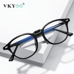 VICKY Damen-Korrekturbrille TR90 Lesebrille Anti-Blaulicht-Brillengestell Damen Passen Sie jede verschreibungspflichtige Brille individuell an 240123