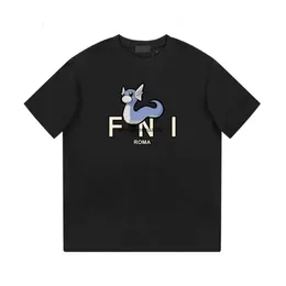 Fendin glider mäns korta ärm t designer ts anime tryck tee män kvinnor tröja hip hop rund nacke pullover tshirt hög kvalitet topp bomullspolo 574