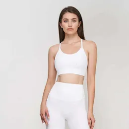 Lu Align Bras Wundermost Ultra Soft Triângulo Bralette Ad Cups Sutiã esportivo Suporte para costas Colete de caça Sutiã esportivo Yoga Lu Lemon LL 2024