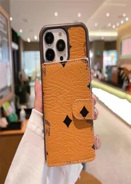Top Fashion Designer Card Holder Phone Cases for iPhone 13 12 11 pro max iphone13promax iphoneXR iphone Xsmax Leather Luxury Cellp5422404