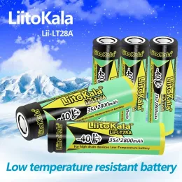 LiitoKala Lii-LT28A 18650 2800mah 3,7V Batteria ricaricabile 45A Scarica ad alta potenza per batteria a bassa temperatura -40°