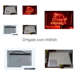 LED 네온 사인 500 어딘가 마가리타 맥주 바 펍 클럽 3D 표지판 가벼운 홈 장식 공예 드롭 배달 조명 조명 DHKJB
