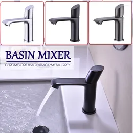 Rubinetti per lavandino del bagno Miscelatore per lavabo MaBlack Gold Grey Chrome Rubinetto alto Acqua fredda con 2 tubi