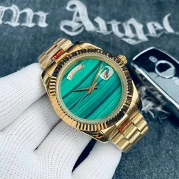 Męski projektant Diamond Roman Digital Watch Automatyczny ruch Gold Watch 41 mm stal nierdzewna sport