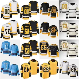 2024 Winter Classic Hockey 53 Teddy Blueger Jerseys Marcus Pettersson Casey Desmith Brian Boyle Mark Friedman Rickard Rakell Jeff Carter Kas 36