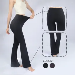 Active Pants Wisruning Yoga presterade byxor för kvinna Push Up Tights High midje Fitness Workout Clotheswear Gym outfit