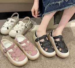 Sandalet Sports Daddy Kadın Yaz İçi Boş Kalın Bottom Nefes Alabilir Ins Rahat Roman Baotou