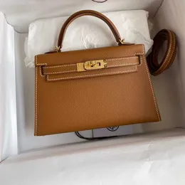 Cópia legal Deisgner 8A Bolsas loja online Mini segunda geração de couro genuíno estampado na moda e de alta qualidade Tem Real wxq