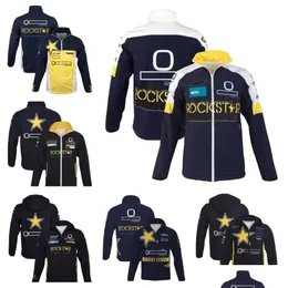 Motorcykelkläder Ny tröja Coat Autumn and Winter Leisure Team Racing Suit Outdoor Windproof Warm Drop Delivery Automobiles Motorc Otkjh