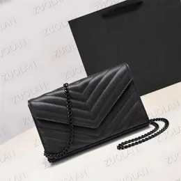 Caviar WoC Borse 26801 Handbag Design classico Donne vere in pelle Crossbody Lady Fashion Bulle 22 5 cm Design per sacchetti aggraziati266e