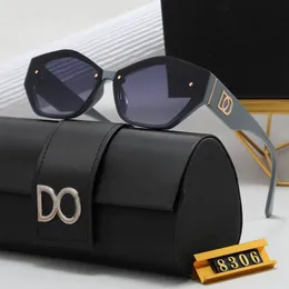 Luxury Sunglasses dolce Integrated Gabb Brand Women D G Sunglasses Bicycle design Frameless eyewear glass UV400 Lady Sunglasses Outdoor with Original Box AAA615 D6