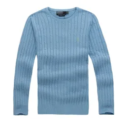 23SS 작은 말 남자 디자이너 스웨터 스웨터 점퍼 패션 O 목 스웨터 긴 슬리브 자수 인쇄 셔츠 면화 오버 셔츠 평범한 풀오버