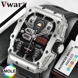 Smartwatches Tank M3 Pro Smart Watch 2.0 gebogenes AMOLED Always-on-Display IP68 wasserdichter Bluetooth-Anruf Herren-Smartwatch NEU YQ240125