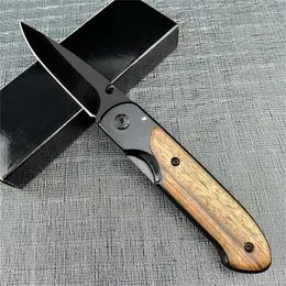 BM DA44 Карманный складной нож для выживания Деревянная ручка Лезвие с титановой отделкой Тактические ножи EDC Карманные ножи BM 535 940 9400