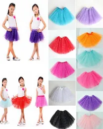 Nyfödda spädbarn tutu kjolar mode net yarn paljetter stjärnor baby flickor prinsessa kjol halloween kostym 11 färger barn spets kjol gga8011454