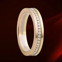 여성 디자이너 커플 크기 5-11 남자 다이아몬드 T0P 품질 골드 도금 18K 가장 높은 고급 클래식 스타일 선물 Box 004